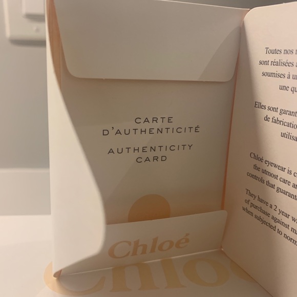 Chloe Sunglasses Square Full Rim Grey Lens - Picture 3 of 4